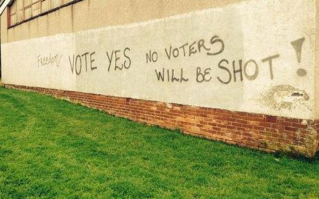 No Voters will be shot